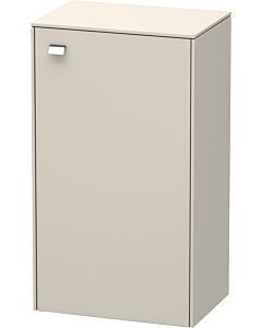 Duravit Brioso armoire Duravit Brioso Individuelle 61-91cm BR1340R1091, Taupe , porte à droite, poignée chromée