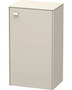Duravit Brioso Halbhochschrank Individual 61-91cm BR1340R9191, Taupe, Tür rechts
