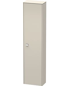 Duravit Brioso Hochschrank Individual 133-201cm BR1342R1091, Taupe, Tür rechts, Griff Chrom