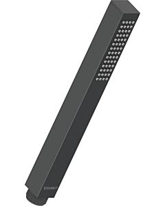 douchette Duravit UV0640002046 212mm, filetage de raccordement G 2000 /2, carré, noir mat