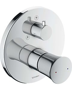 Duravit White Tulip finishing set WT4210012010 concealed shower fitting, 22.5 l/min, chrome