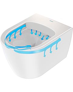 Duravit Soleil by Starck wall-mounted WC 2590092000 37x48cm, 4.5 l, rimless, white HygieneGlaze