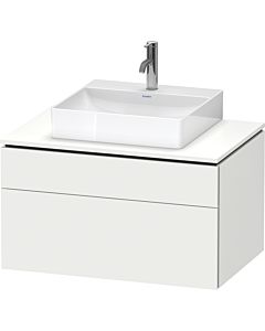 Duravit L-Cube meuble sous-vasque LC4880018180000 82 x 55 cm, blanc mat, tiroir 2000 , coulissant 2000 , suspendu