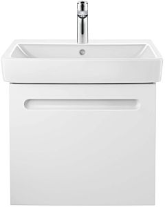 Duravit non. vasque à poser 2000 2375600000 60 x 46 cm, blanc , avec trou pour robinetterie, trop-plein, banc avec trou pour robinetterie