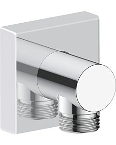 Duravit Coude mural UV0630011010 DN 15, rosace carrée, chromé