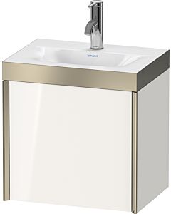 Duravit XViu meuble sous-vasque XV4631OB122P 45x33,3cm, 2000 , droite, 2000 , champagne mat, Rahmen P, blanc brillant