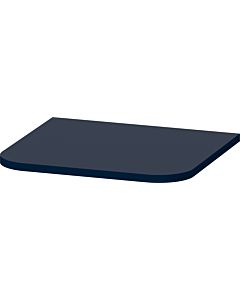 Duravit Happy D.2 Plus plaque de recouvrement HP030009898 40,3x36,4cm, pour armoires mi-hautes, finition satinée bleu nuit