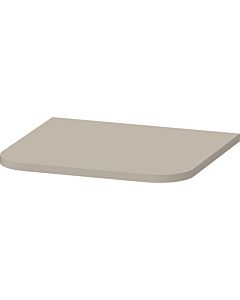 Duravit Happy D.2 Plus Abdeckplatte HP030006060 40,3x36,4cm, für Halbhochschränke, taupe seidenmatt
