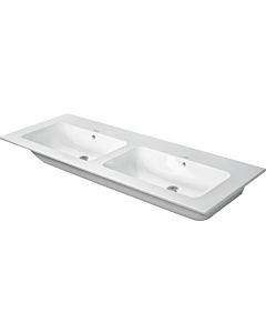 Duravit ME by Starck Doppelwaschtisch 2336130060 130 x 49 cm, weiss, ohne Hahnloch