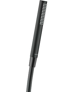 douchette Duravit UV0640001046 187mm, filetage de raccordement G 2000 /2, rond, noir mat