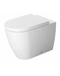 Duravit Me by Starck Stand-Tiefspül-WC 2169092600 37 x 60 cm, 4,5 l, Abgang waagerecht, Weiß/Weiß Seidenmatt