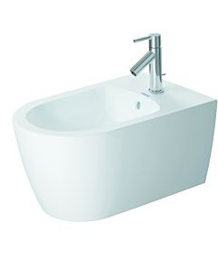 Duravit Me by Starck wall Bidet 2288153200 37 x 57 cm, avec trou pour robinet, avec trop-plein, avec plage de robinetterie, blanc satiné