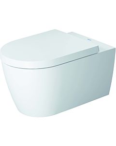 Duravit Me by Starck Wand-Tiefspül-WC 25290926001 37x57cm, 4,5 l, Rimless, Weiß/Weiß Seidenmatt WonderGliss