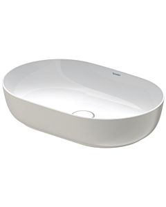 Duravit Luv Aufsatzwaschtisch 0379602300 weiss/Grau Seidenmatt, 60x40cm, geschliffen