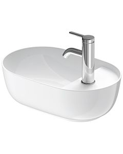 Duravit Luv Aufsatzwaschtisch 0381420000 weiß, 42x27cm, geschliffen, mit Hahnloch