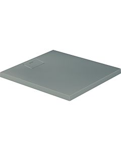 Duravit Rechteck-Duschwanne 720145180000000 90 x 80 x 5 cm, Beton grau