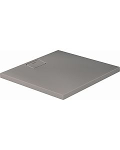 Duravit Quadrat-Duschwanne 720146180000000 90 x 90 x 5 cm, Beton grau