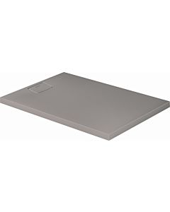 Duravit Rechteck-Duschwanne 720148180000000 120 x 80 x 5 cm, Beton grau