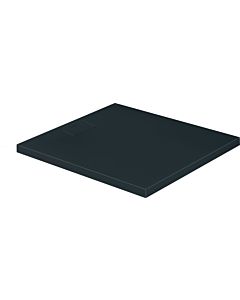 Duravit Stonetto Duschwanne 720166680000000 100 x 90 x 5 cm, anthrazit matt, aus DuraSolid Q