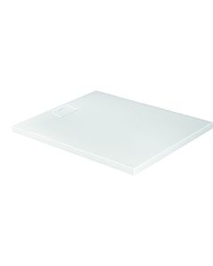 Duravit Stonetto Duschwanne 720168380000000 120 x 100 x 5 cm, weiss, aus DuraSolid Q