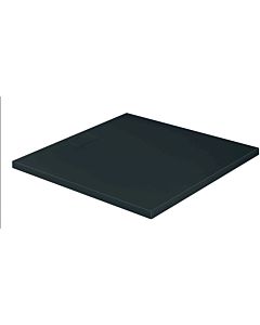 Duravit Stonetto Duschwanne 720169680000000 120 x 120 x 5 cm, anthrazit matt, aus DuraSolid Q