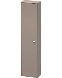 Duravit Brioso Hochschrank BR1320L1043 420x1770x240mm, Basalt Matt, Tür l., Griff Chrom