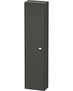 Duravit Brioso Hochschrank BR1320L1049 420x1770x240mm, Graphit Matt, Tür l., Griff Chrom