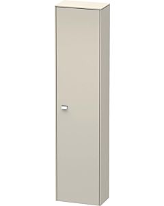 Duravit Brioso Hochschrank BR1320R1091 420x1770x240mm, Taupe, Tür rechts, Griff Chrom