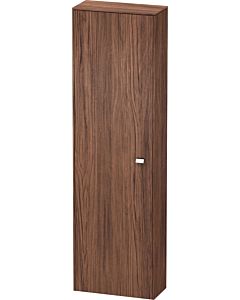 Duravit Brioso Hochschrank BR1321L1021 520x1770x240mm, Nussbaum Dunkel/Chrom, Tür links