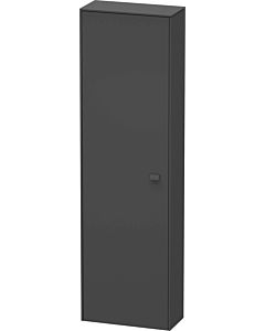 Duravit Brioso Hochschrank BR1321L4949 520x1770x240mm, Graphit Matt, Tür links