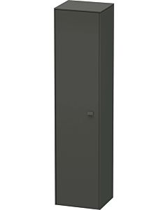 Duravit Brioso Hochschrank BR1330L4949 420x1770x360mm, Graphit Matt, Tür links
