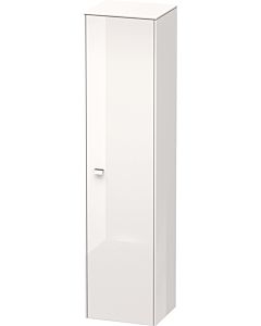 Duravit Brioso tall cabinet BR1330R1022 42x36x177cm, door right, chrome/white high gloss