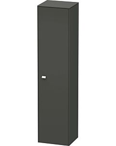 Duravit Brioso Hochschrank BR1330R1049 420x1770x360mm, Graphit Matt, Tür r., Griff Chrom