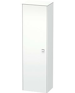 Duravit Brioso Hochschrank BR1330L1018 520x1770x360mm, Weiß HMatt, Tür links, Griff Chrom