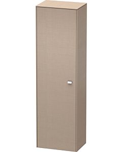 Duravit Brioso Hochschrank BR1330L1075 520x1770x360mm, Leinen, Tür links, Griff Chrom