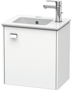 Duravit Brioso Waschtischunterbau BR4000R1018 420x442x289mm, Weiß Matt, Tür rechts, Griff Chrom