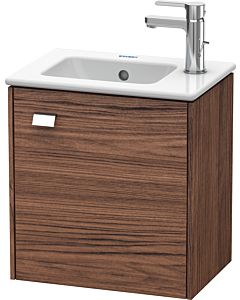Duravit Brioso Waschtischunterbau BR4000R1021 420x442x289mm, Nussbaum Dunkel/Chrom, Tür rechts