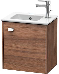 Duravit Brioso Waschtischunterbau BR4000R1079 420x442x289mm, Nussbaum Natur/Chrom, Tür rechts