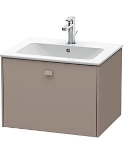 Duravit Brioso Waschtischunterbau BR400104343 620x479mm, Basalt Matt, 1 Auszug