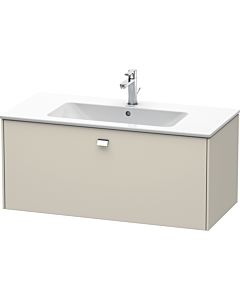 Duravit Brioso Duravit BR400301091 1020x479mm, Taupe , 2000 coulissant, 2000 chromée