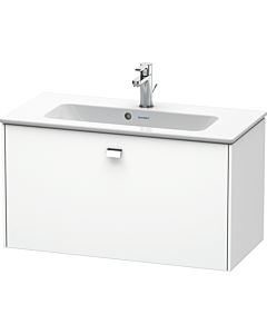 Duravit meuble sous-vasque Brioso BR401101018 820x389mm, Weiß Matt , coulissant 2000 , poignée chromée