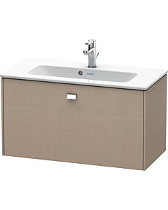 Duravit Brioso Waschtischunterbau BR401101075 820x389mm, Leinen, 1 Auszug, Griff Chrom