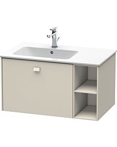 Duravit Brioso Waschtischunterbau BR401209191 820x479mm, Taupe, Regal links