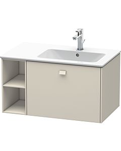 Duravit Brioso Waschtischunterbau BR401409191 820x479mm, Taupe, Regal rechts