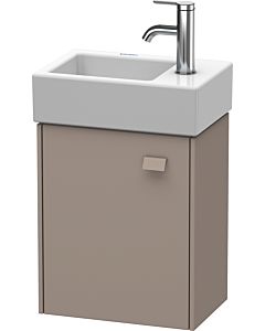 Duravit Brioso Waschtischunterbau BR4049L4343 364x239mm, Basalt Matt, Tür links