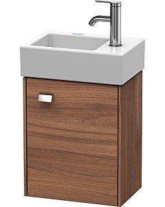 Duravit Brioso BR4049R1079 364x239mm, Nussbaum Natur / chrome, porte à droite