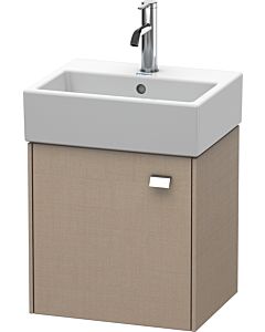 Duravit Brioso Waschtischunterbau BR4050L1075 434x339mm, Leinen, Tür links, Griff Chrom