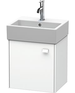 Duravit Brioso Waschtischunterbau BR4050L1818 434x339mm, Weiß Matt, Tür links