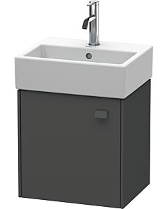 Duravit Brioso Waschtischunterbau BR4050L4949 434x339mm, Graphit Matt, Tür links