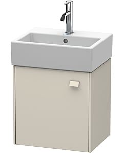 Duravit Brioso Waschtischunterbau BR4050L9191 434x339mm, Taupe, Tür links